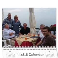 Italy Calendar for Dad - Wall Calendar 11  x 8.5  (18 Months)