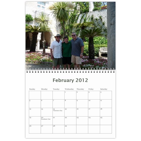 Italy Calendar For Dad By Kathryn Oberto Feb 2012
