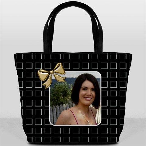 My Little Black Bucket Bag By Deborah Front
