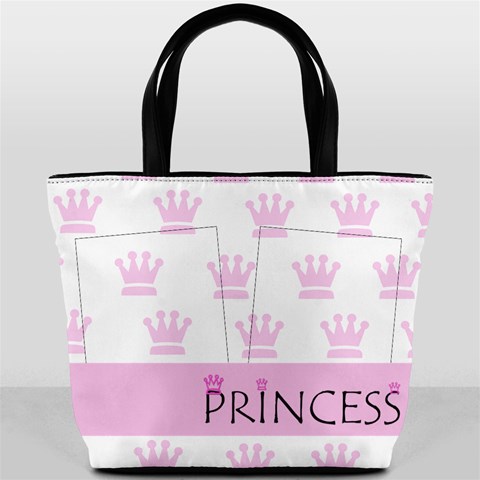 Princess Bucket Bag By Amanda Bunn Back