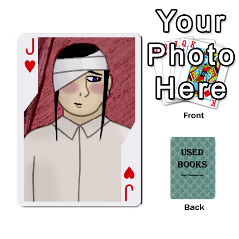 Jack Ub Cards By Vickie Boutwell Front - HeartJ