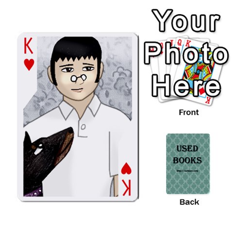 King Ub Cards By Vickie Boutwell Front - HeartK