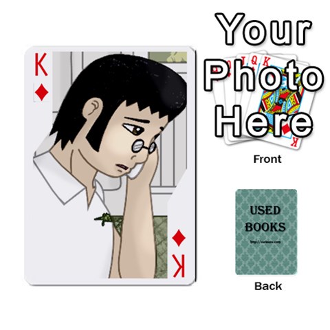 King Ub Cards By Vickie Boutwell Front - DiamondK