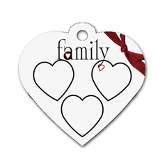 Family Heart Tag