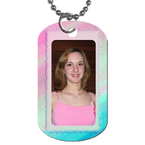 My Two Sides (2 Sided) Dog Tag By Deborah Front