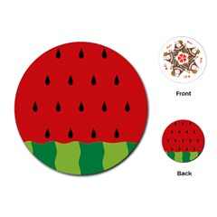 Fruit  - Playing Cards Single Design (Round)