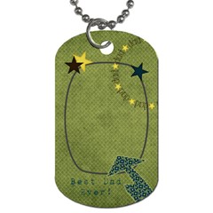 Dad tag01 - Dog Tag (One Side)