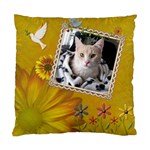 Pretty Yellow Nature 2-Sided Cushion Case - Standard Cushion Case (Two Sides)