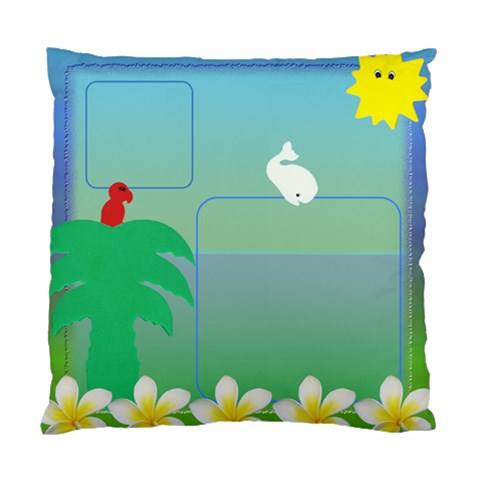 Beach House Cushion Cover (2 Sided) By Deborah Front