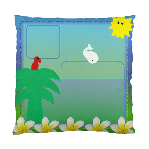 Beach House Cushion Cover (2 Sided) By Deborah Back