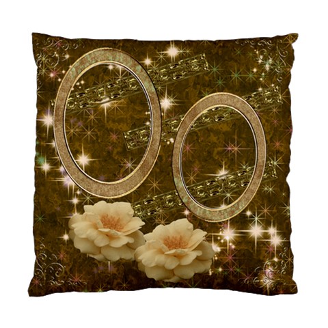 Rose Gold Cushion Case By Ellan Front
