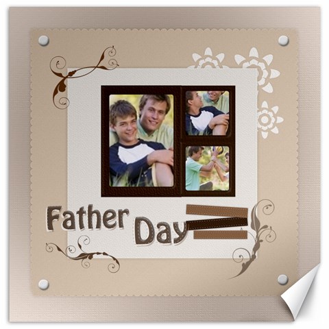 Father By Joely 11.4 x11.56  Canvas - 1