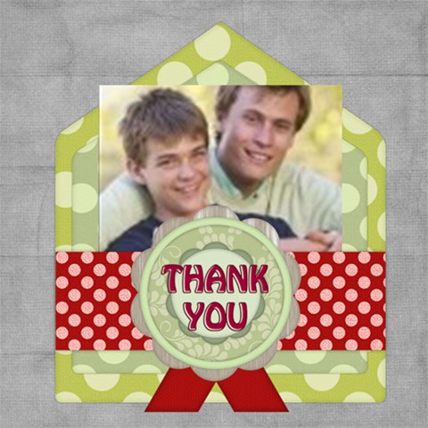 Thank You By Joely 12 x12  Scrapbook Page - 1