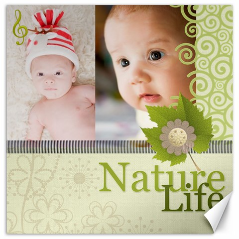 Nature Life By Joely 11.4 x11.56  Canvas - 1
