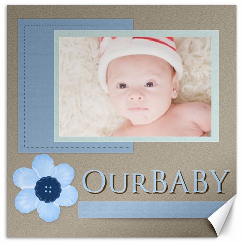 Our Baby By Joely 11.4 x11.56  Canvas - 1