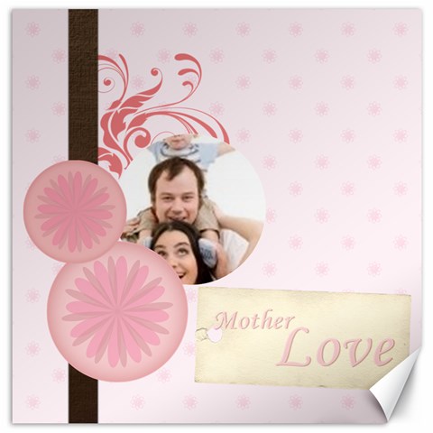 Mother Love By Joely 11.4 x11.56  Canvas - 1