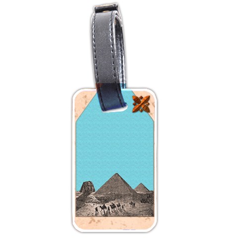 Nile Treasures Luggage Tag By Allison Back
