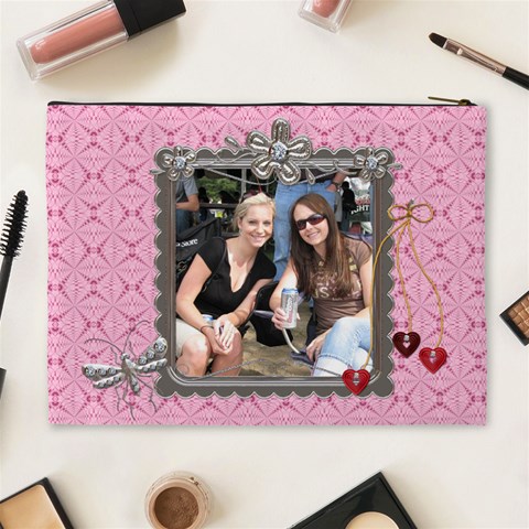 My Friend Xl Cosmetic Bag By Lil Back