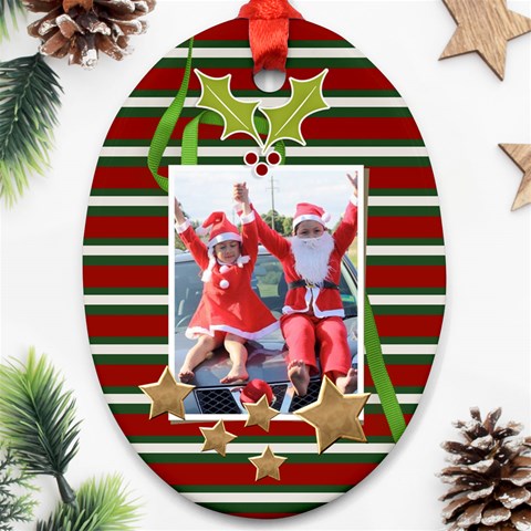 Ornament  Oval10 By Jennyl Front