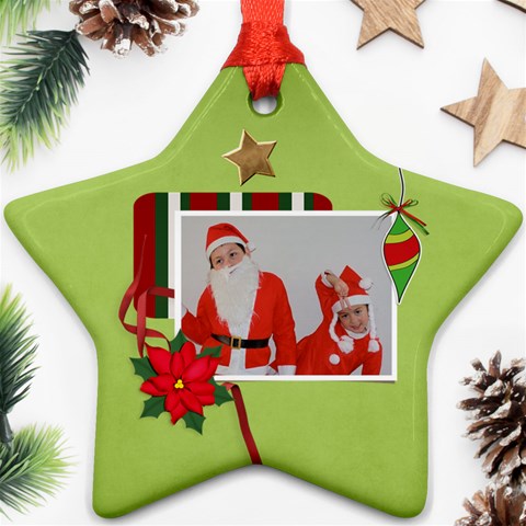 Ornament Star1 By Jennyl Front