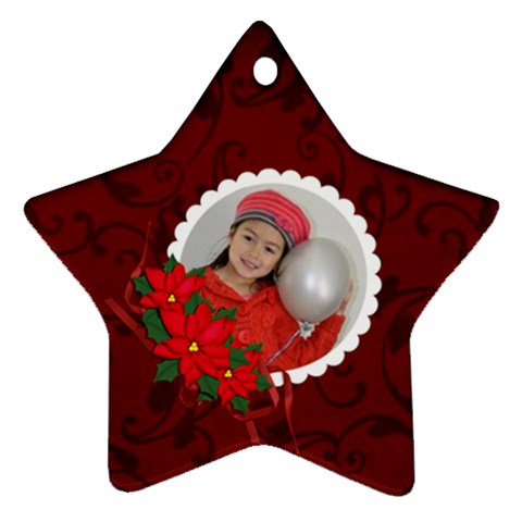 Ornament Star6 By Jennyl Front