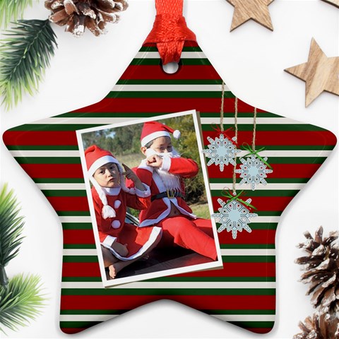 Ornament Star11 By Jennyl Front