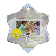 happy summer - Ornament (Snowflake)