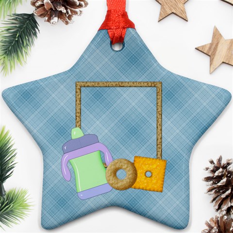 Foodie Star Ornament By Lisa Minor Front