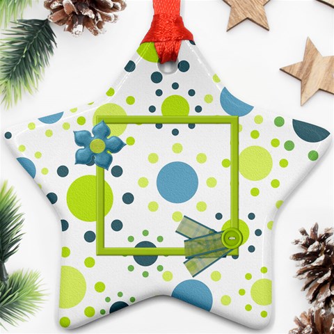 Bluegrass Star Ornament By Lisa Minor Front