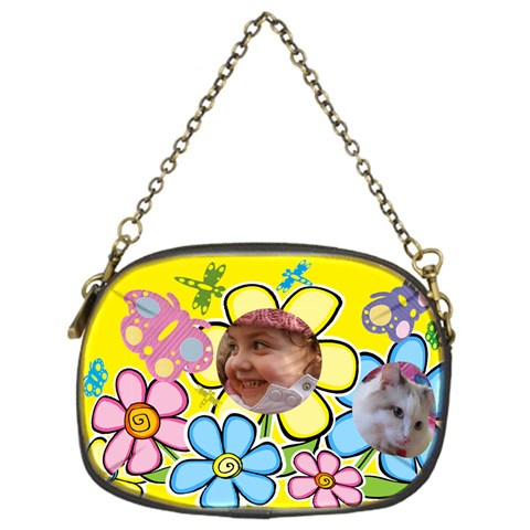 Little Girl Flower Chain Purse By Deborah Front