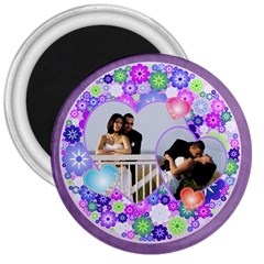 Romantic hearts magnet 3 - 3  Magnet