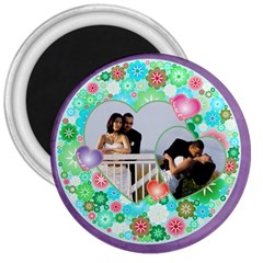 Romantic Hearts Magnet 4