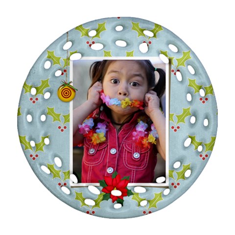 Round Filigree Ornament 7 By Jennyl Front