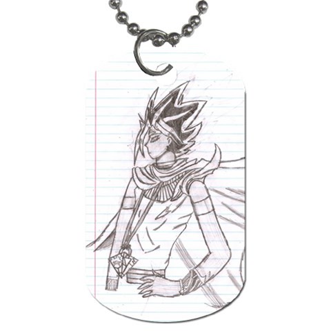 Jazz s Dog Tag #1 By R K  Felton Back