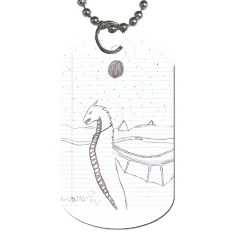 Jazz s Dog Tag #2 By R K  Felton Front