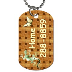 My # ... Kenneth #1 - Dog Tag (Two Sides)