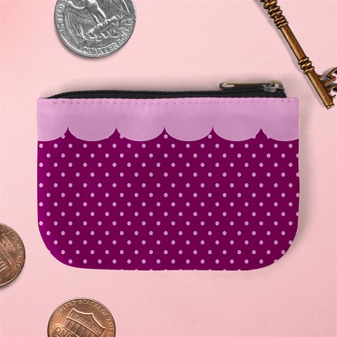 Cherry Mini Coin Purse 01 By Carol Back