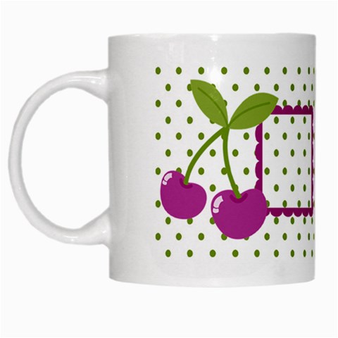Cherry Mug 02 By Carol Left