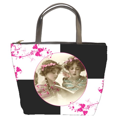 Pinkadink Bucket Bag By Catvinnat Front
