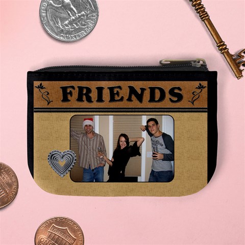 My Friends Mini Coin Purse By Lil Back