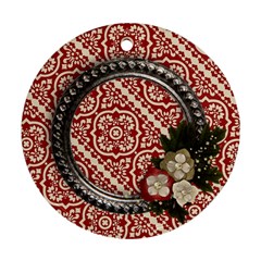 So Blessed-round ornament (2 sides) - Round Ornament (Two Sides)