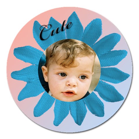 Cute As A Daisy 2 Magnet By Deborah Front