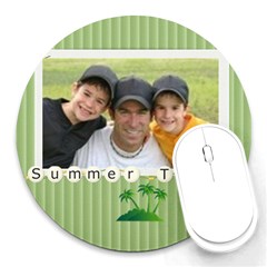 summer - Round Mousepad