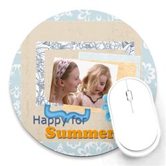 summer - Round Mousepad