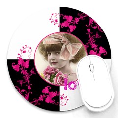 Pinkadink Round Mousemat - Round Mousepad