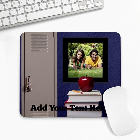 School Lockers Photo Mousepad By Angela Front