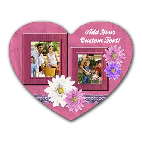 Pink Daisies Photo Mousepad By Angela Front