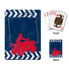 ATV/extreme sports- playing cards - Playing Cards Single Design (Rectangle) ATV/extreme sports- playing cards - Playing Cards Single Design (Rectangle)
