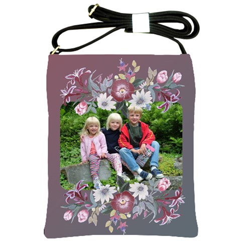 Flower Sling Bag By Deborah Front