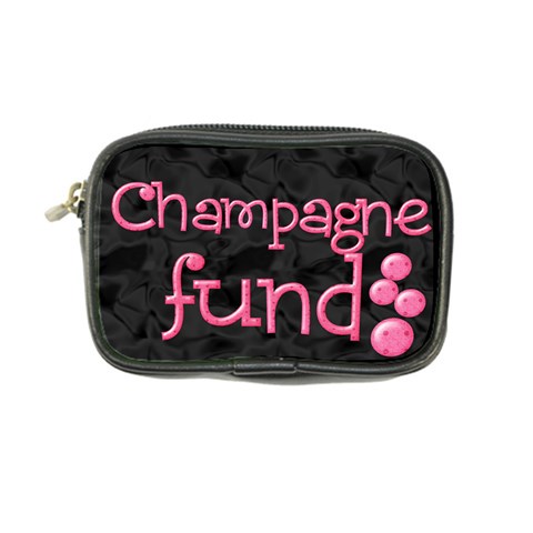 Champagne Fund Coin Purse By Eleanor Norsworthy Front